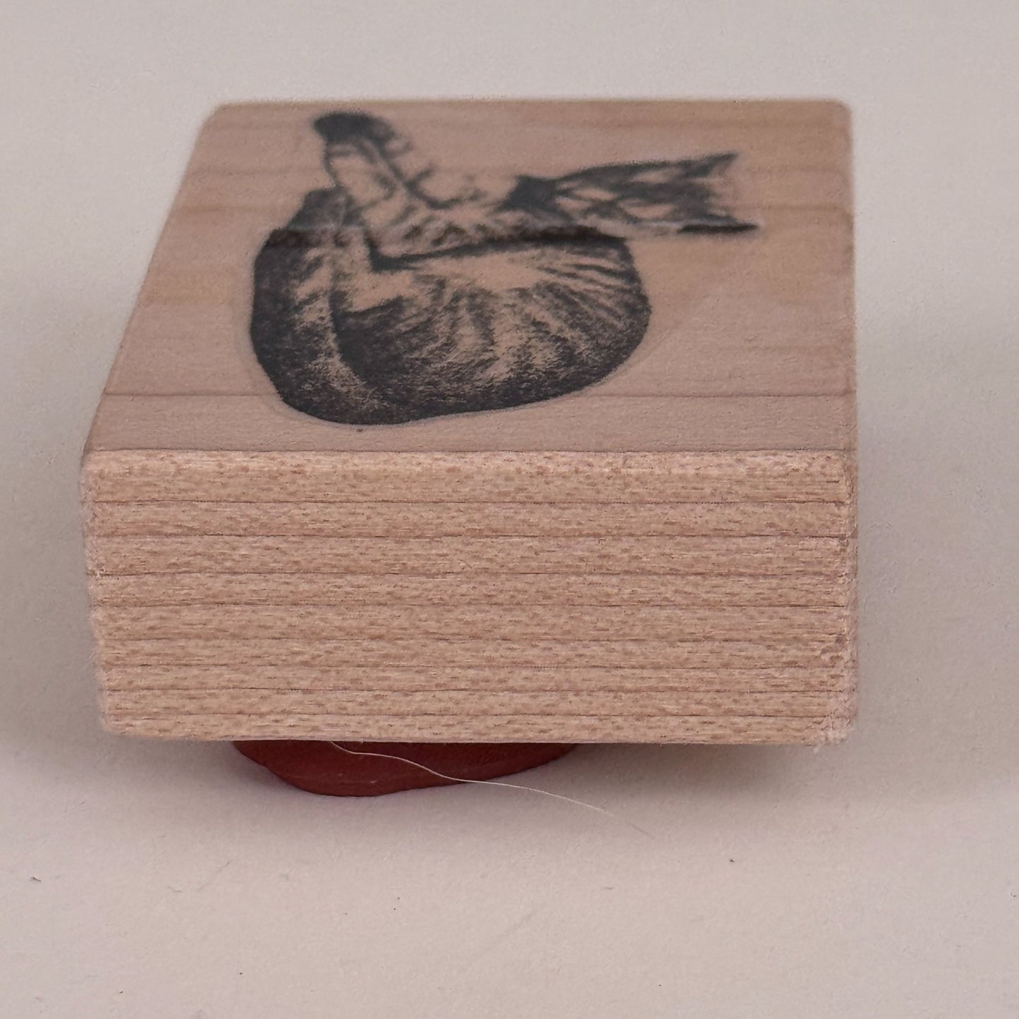 Dragonfly Laser Rubber Stamp Sleepy Cat Sleeping Pet Animal Journal Craft Cardmaking