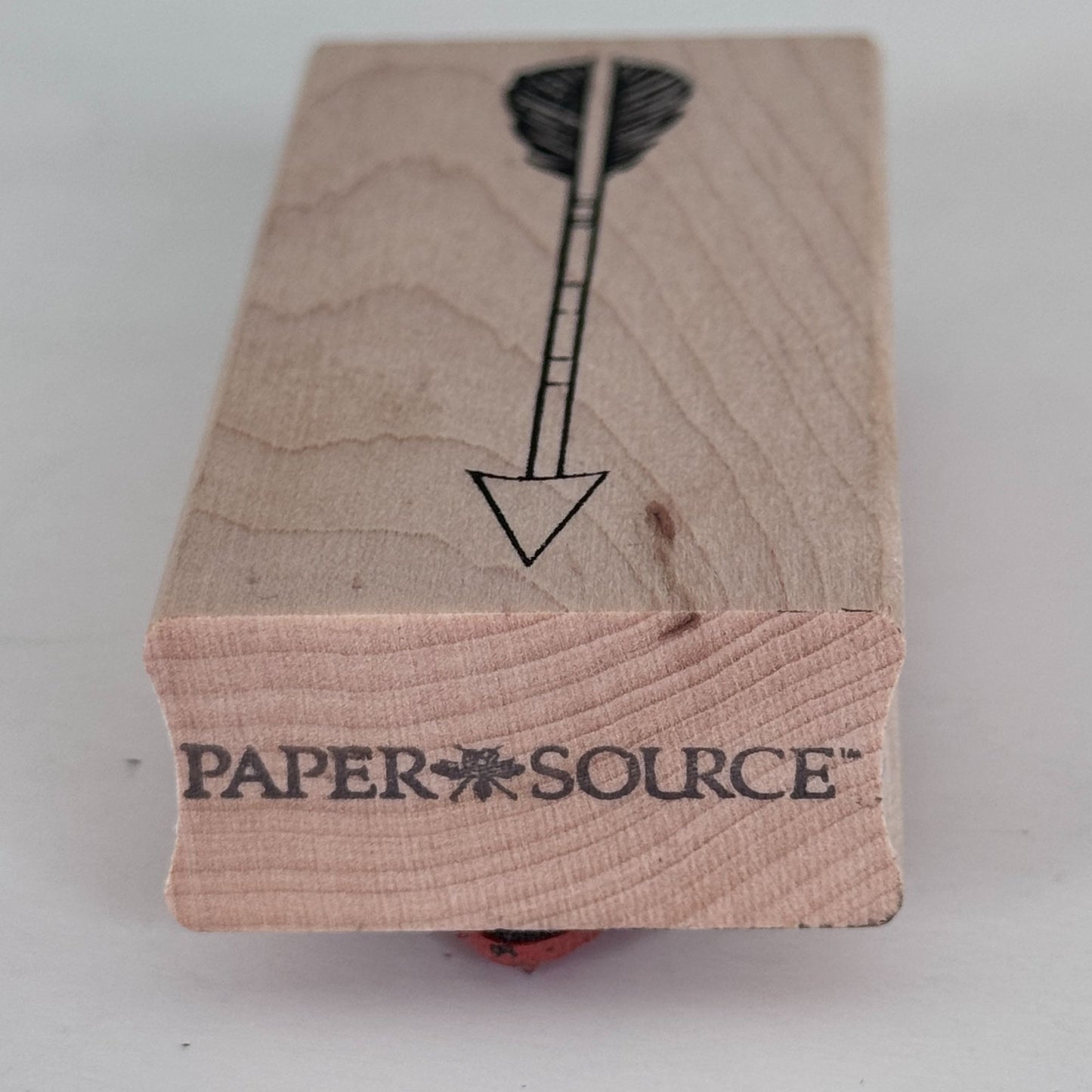 Paper Source Rubber Stamp Boho Tribal Arrow Feather Line Journal Scrapbooking Cardmaking Craft