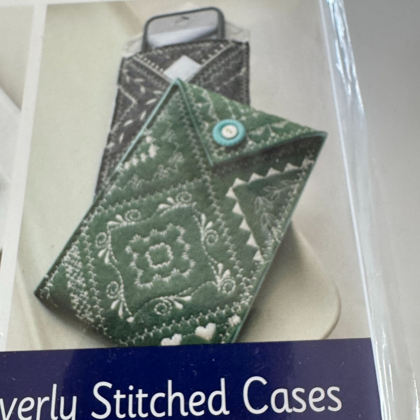 Indygo Junction Sewing Pattern IJ905 Cleverly Stitched Cases Clutch Phone Pouch