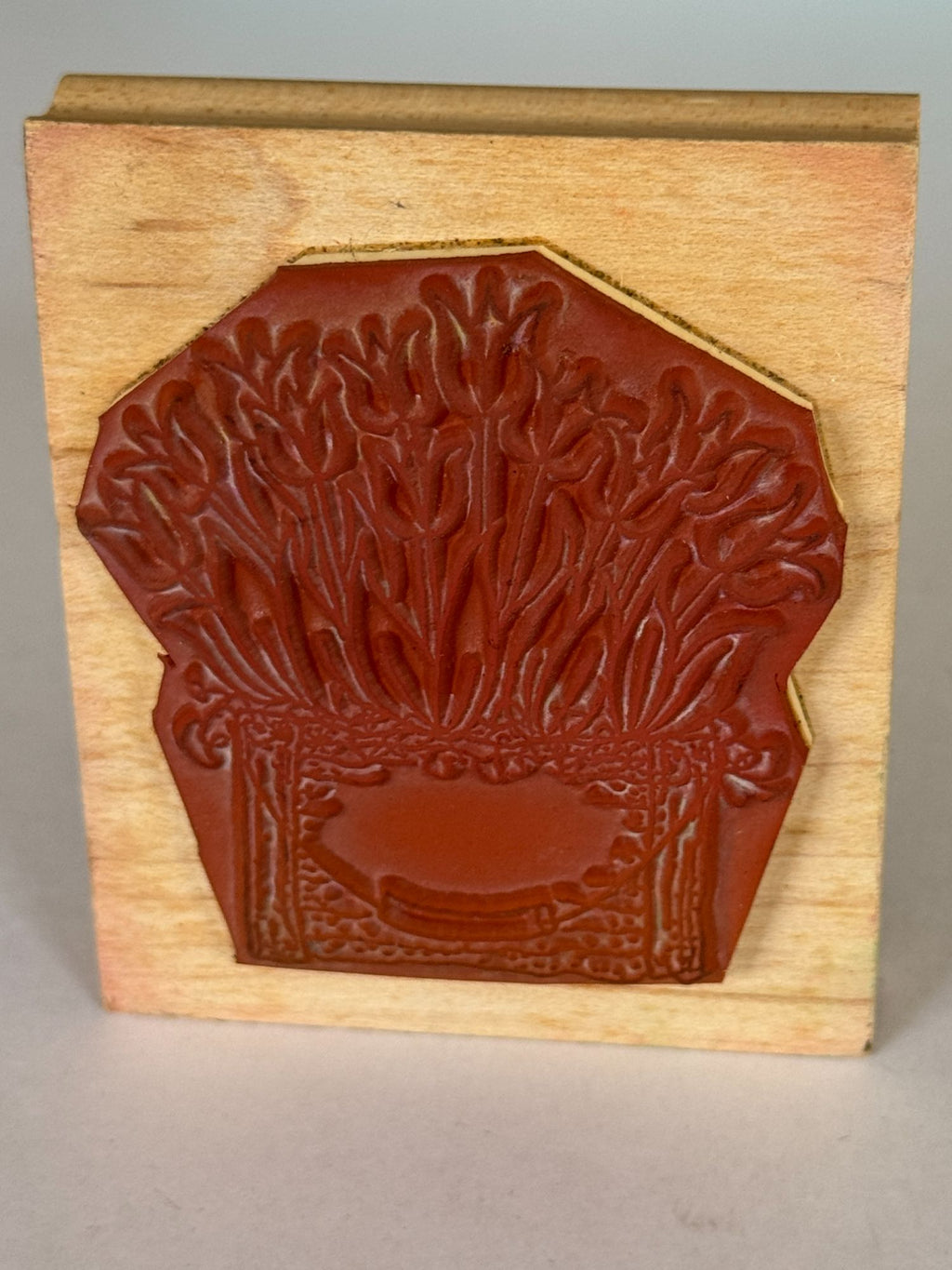 Holly Berry House Stamp Tulip Flower Box Spring Easter Big Card Making Craft