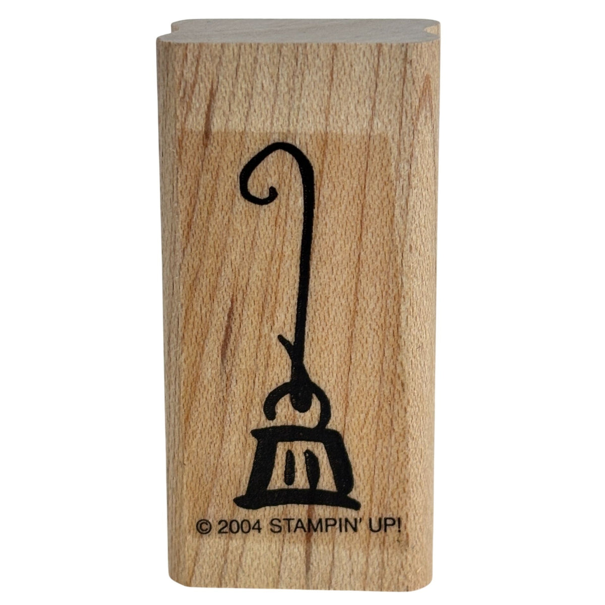 Stampin Up Rubber Stamp Christmas Ornament Hook and Cap Top Card Making Holidays