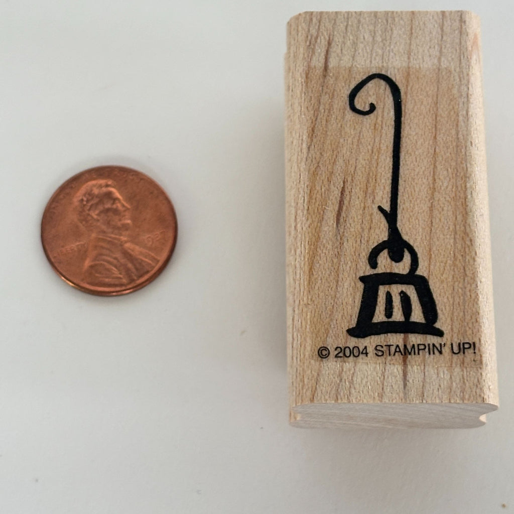 Stampin Up Rubber Stamp Christmas Ornament Hook and Cap Top Card Making Holidays
