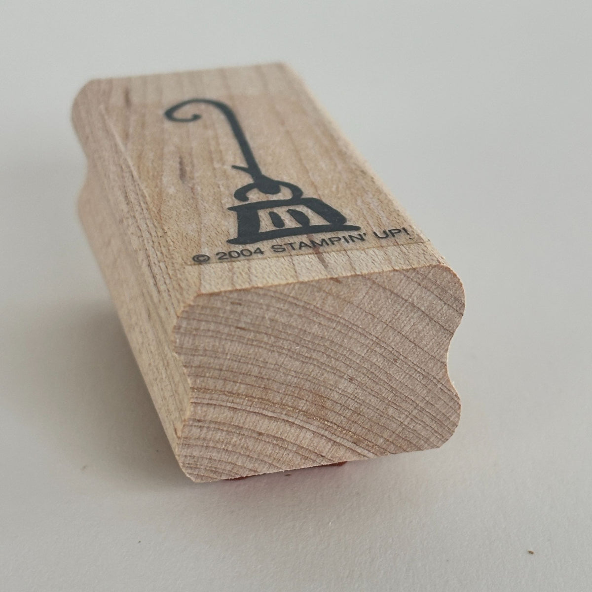 Stampin Up Rubber Stamp Christmas Ornament Hook and Cap Top Card Making Holidays