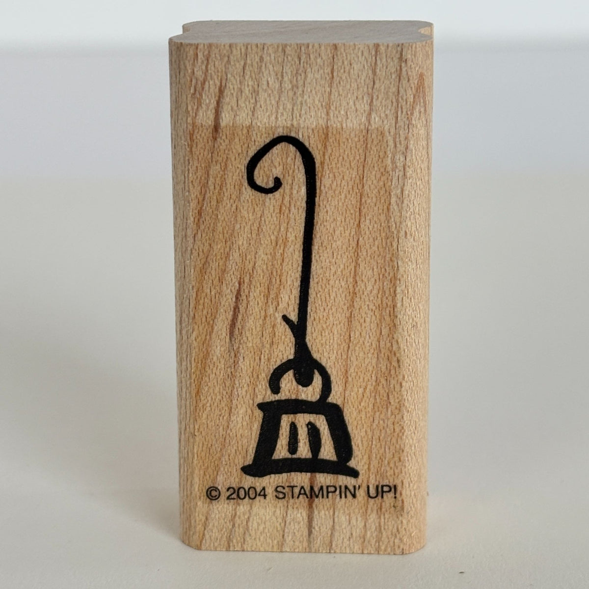 Stampin Up Rubber Stamp Christmas Ornament Hook and Cap Top Card Making Holidays