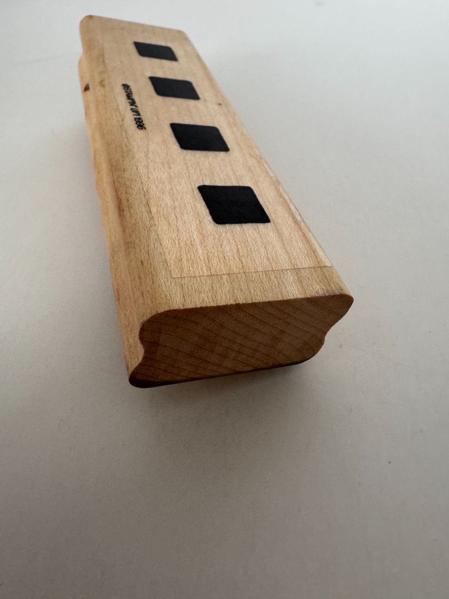 Stampin Up Wood Mounted Rubber Stamp Square Pattern Border Card Making Edge