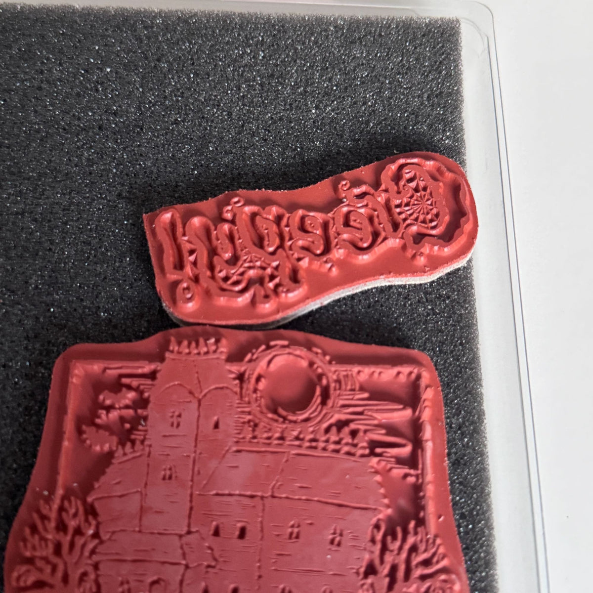 Creepy Haunted House Rubber Stamp Set Serendipity Stamps Halloween Cardmaking Mansion Fall