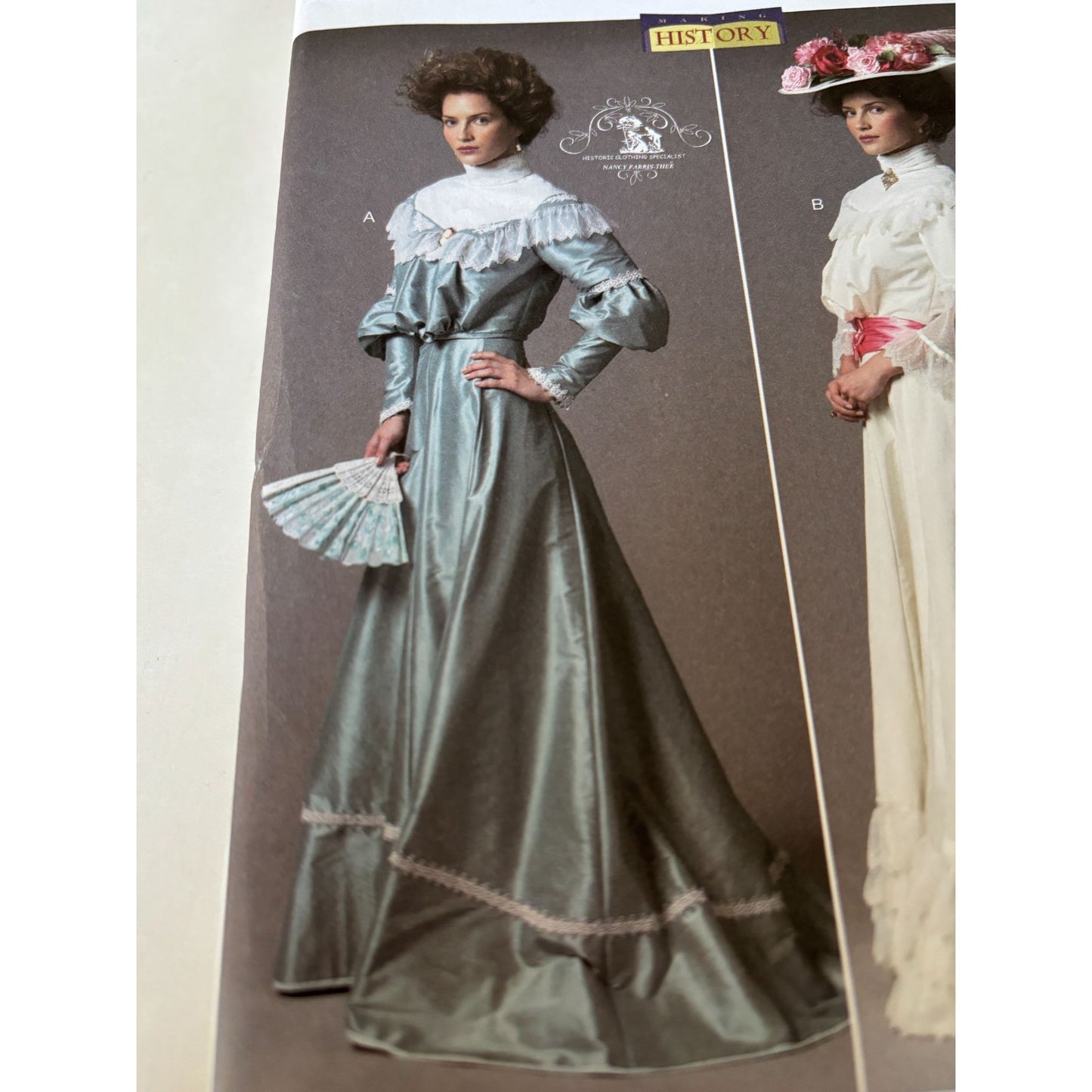 Butterick Sewing Pattern B5970 Historical Victorian Costume Top Skirt 16-24 UC