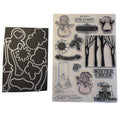 Gina K Winter Cheer Clear Stamps and Matching Dies Christmas Snowman Penguin Holiday Card Making Set