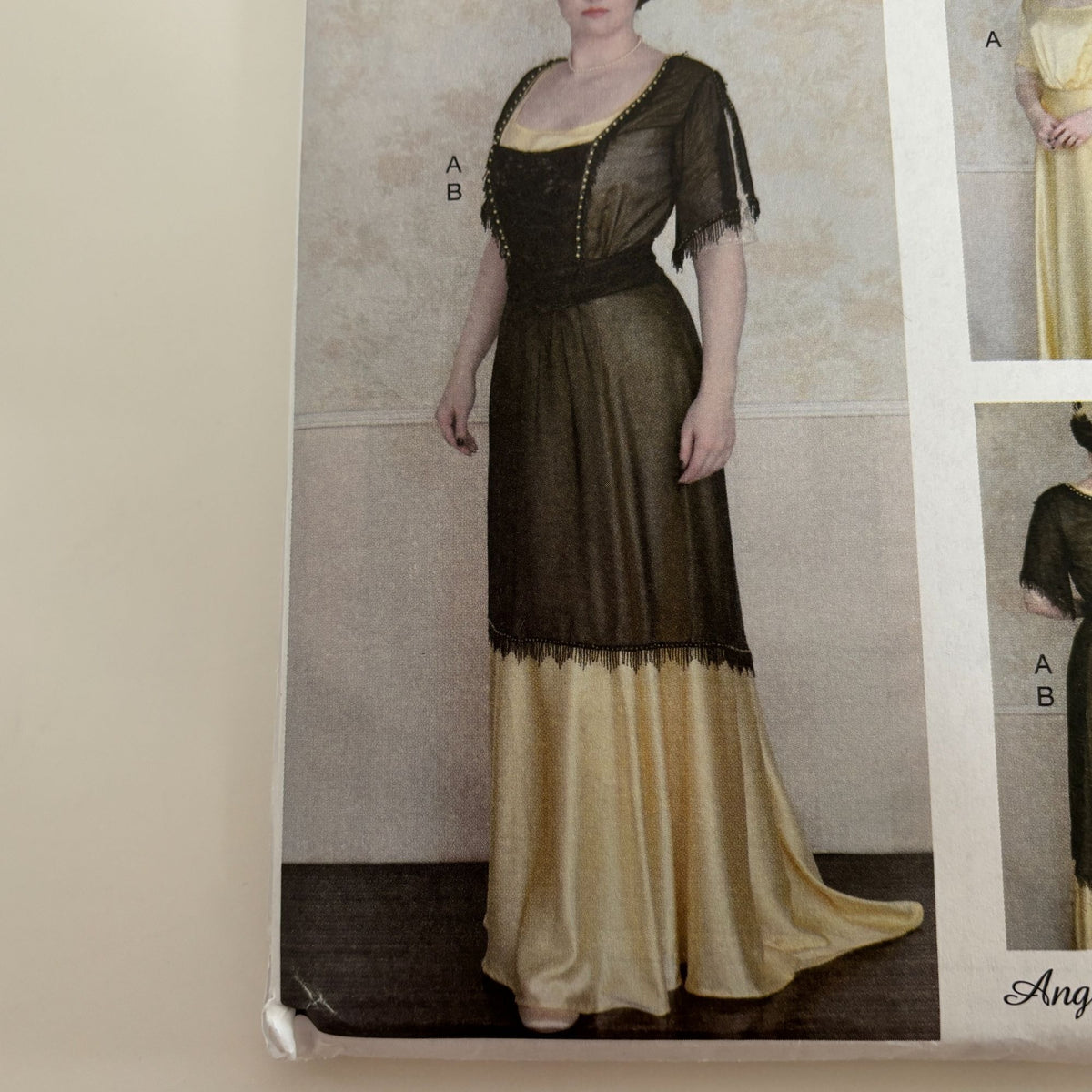 McCalls Costume Sewing Pattern M7941 Angela Clayton Regency Dress Misses 14-22 Uncut