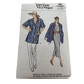 Vogue Sewing Pattern 9921 Shirt Dress Pants Set 1980s Vintage Outfit 8 10 12 UC
