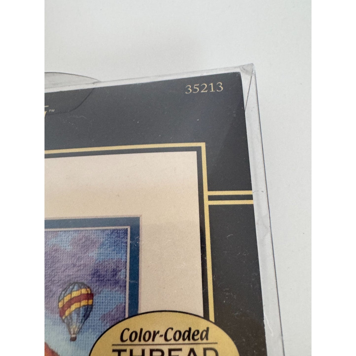 Dimensions Gold Collection Counted Cross Stitch Kit Hot Air Balloon Glow 35213
