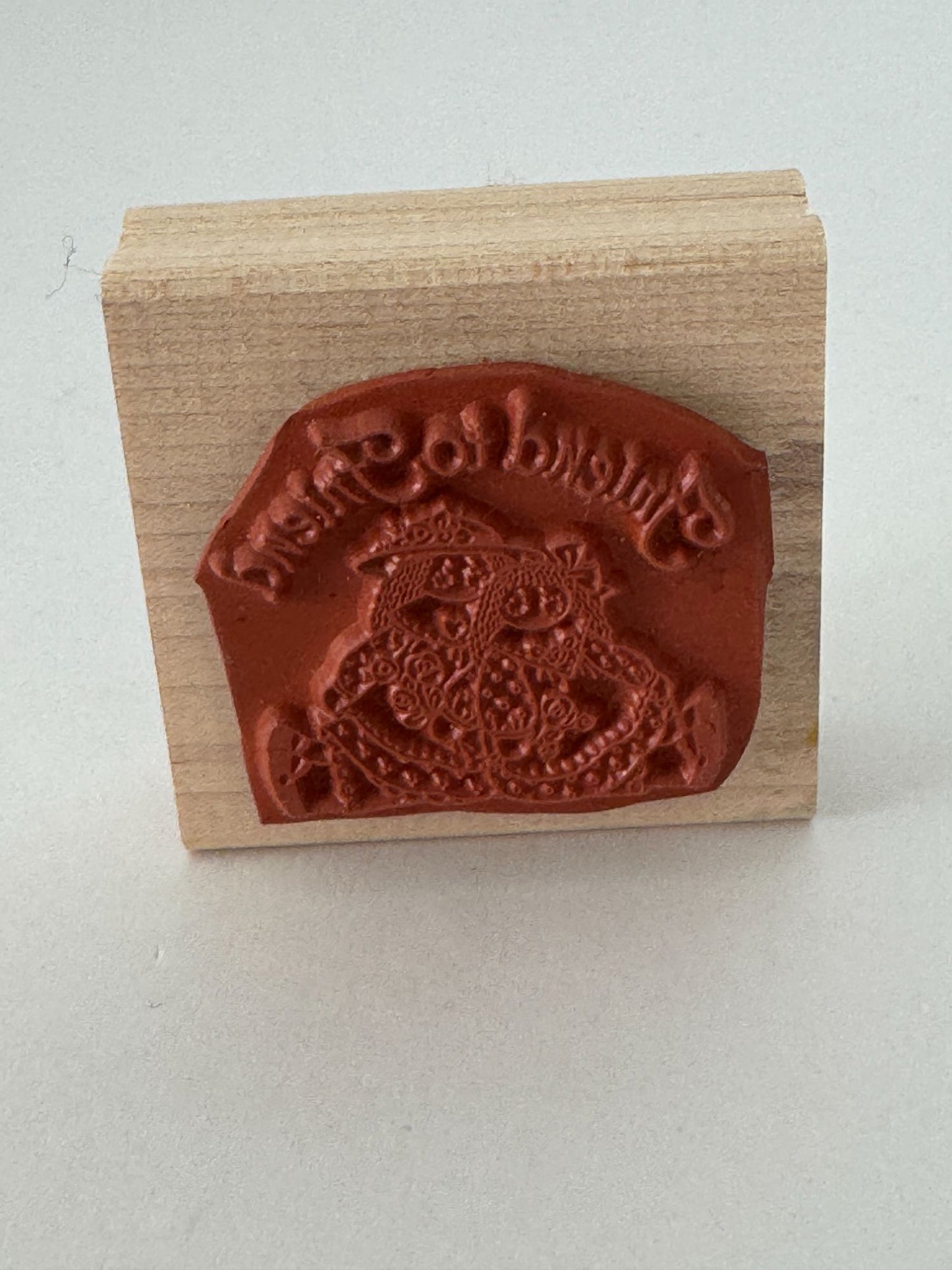 Stampin Up Rubber Stamp Friend To Friend Card Making Sentiment Friendship Dolls