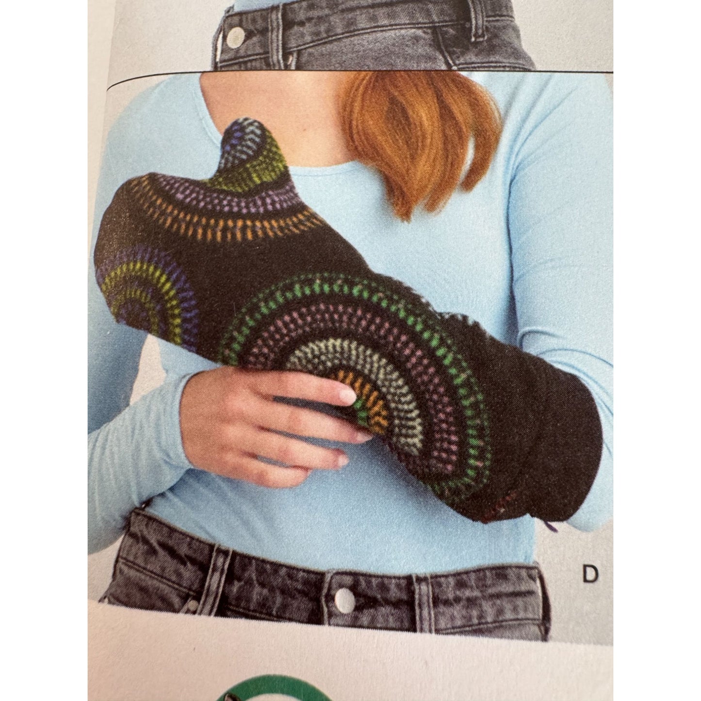Simplicity Sewing Pattern S9902 Adaptive Arm Wrap Sleeves Mitts Sling Easy Uncut