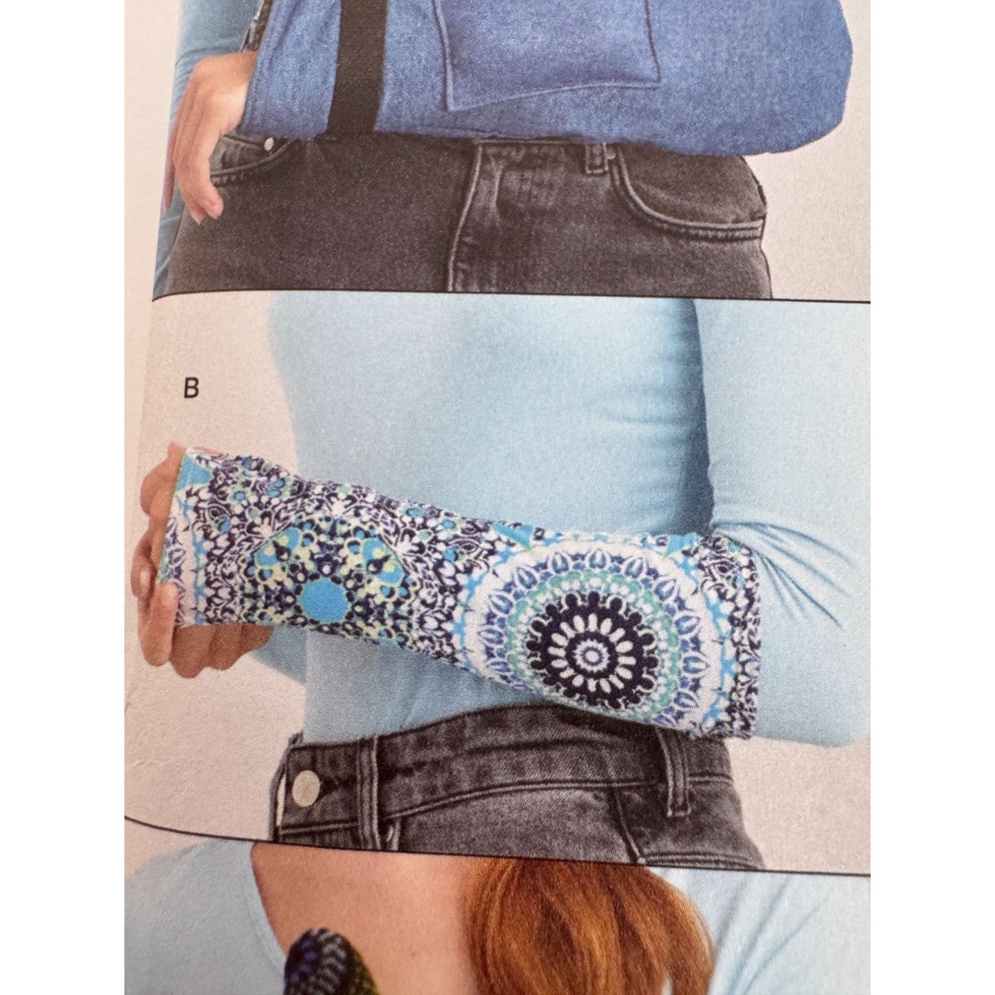 Simplicity Sewing Pattern S9902 Adaptive Arm Wrap Sleeves Mitts Sling Easy Uncut