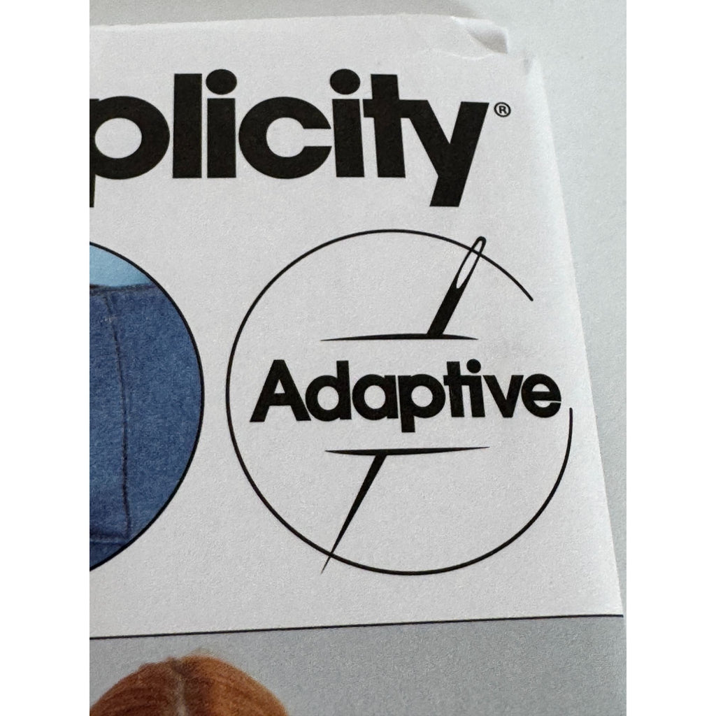 Simplicity Sewing Pattern S9902 Adaptive Arm Wrap Sleeves Mitts Sling Easy Uncut