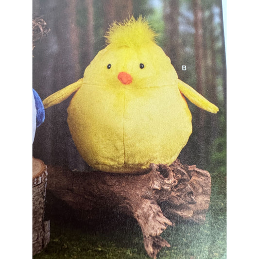 Simplicity Sewing Pattern S9972 Plush Bird and Owl Stuffed Animals Toys Uncut