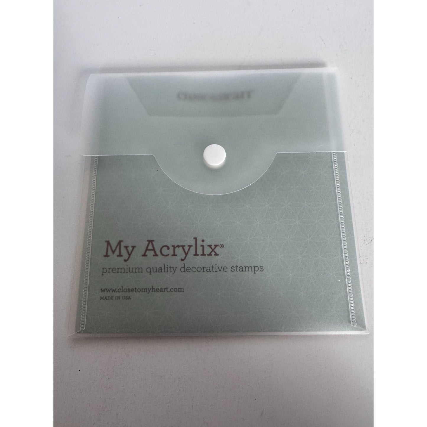 CTMH My Acrylix Acrylic Stamp Set Stuck on You Cactus Hug Me Plant a Kiss C1643
