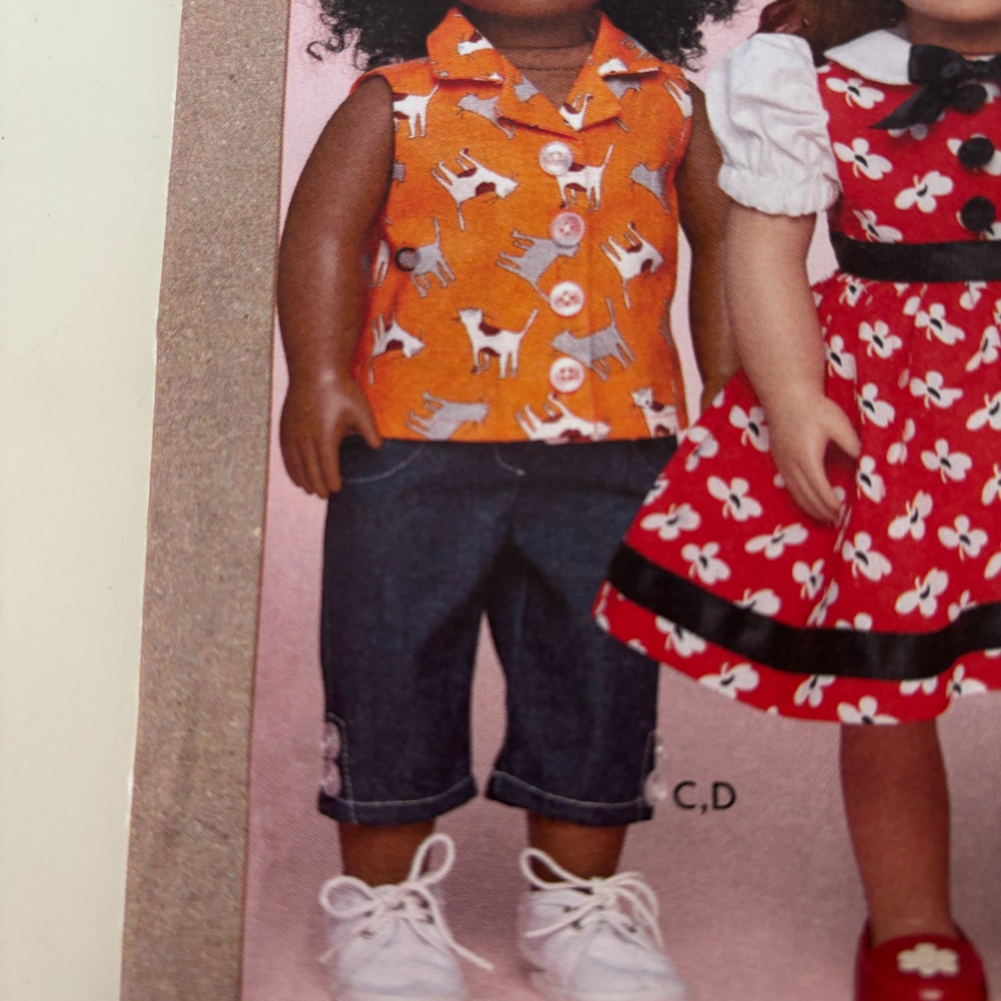 Kwik Sew Sewing Pattern K4388 18 Inch Doll Clothes Clothing Dress Romper Outfit