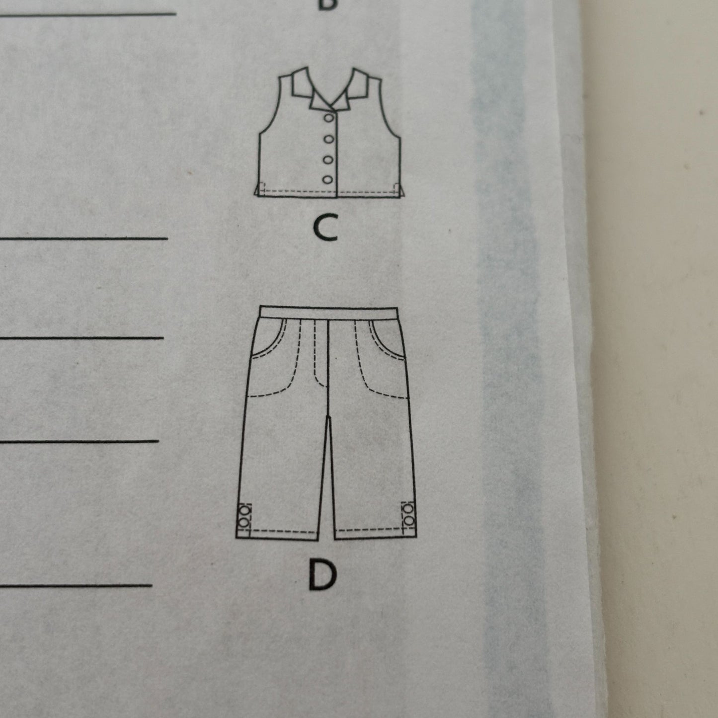 Kwik Sew Sewing Pattern K4388 18 Inch Doll Clothes Clothing Dress Romper Outfit