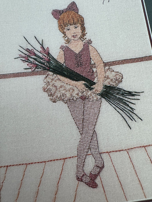 P Buckley Moss Cross Stitch Pattern My Little Star Ballerina Dancer Dancing 133