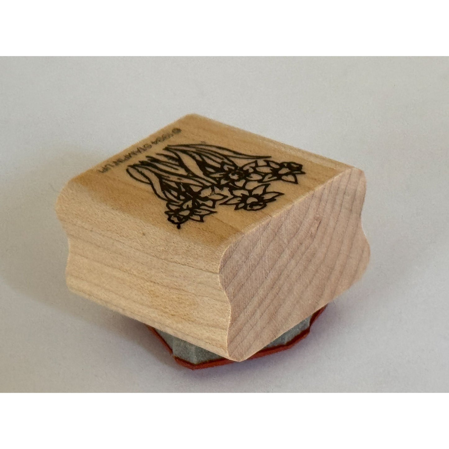 Stampin Up Rubber Stamp Daffodils Flowers Floral Easter Spring Card Making Craft