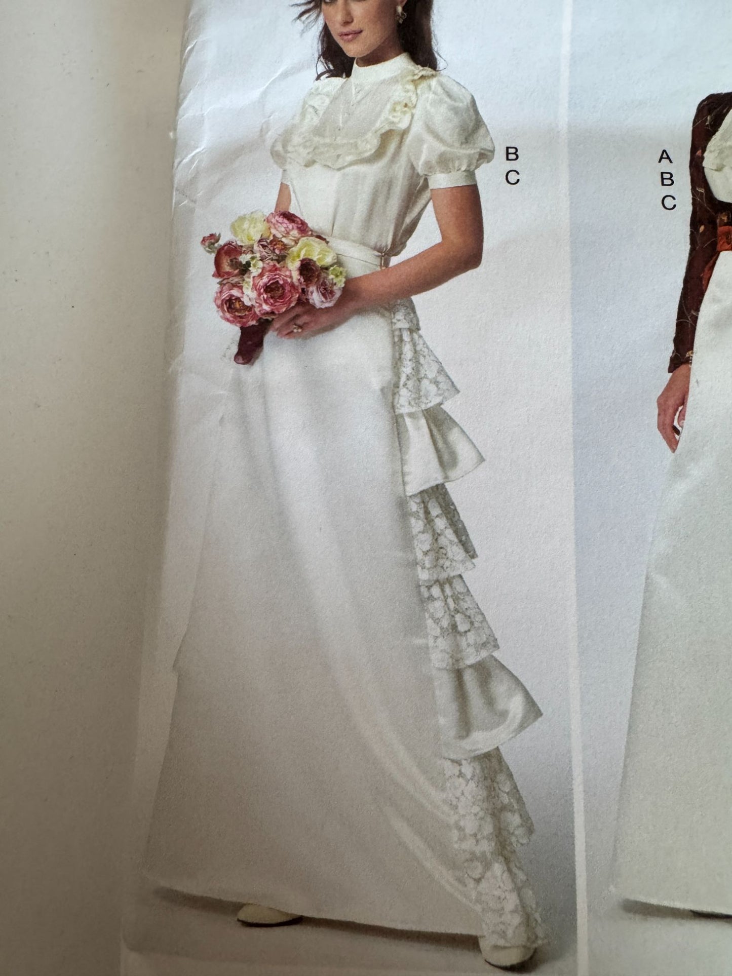 McCalls Sewing Pattern M7071 Victorian Costume Jacket Blouse Skirt 14-22 Ruffles