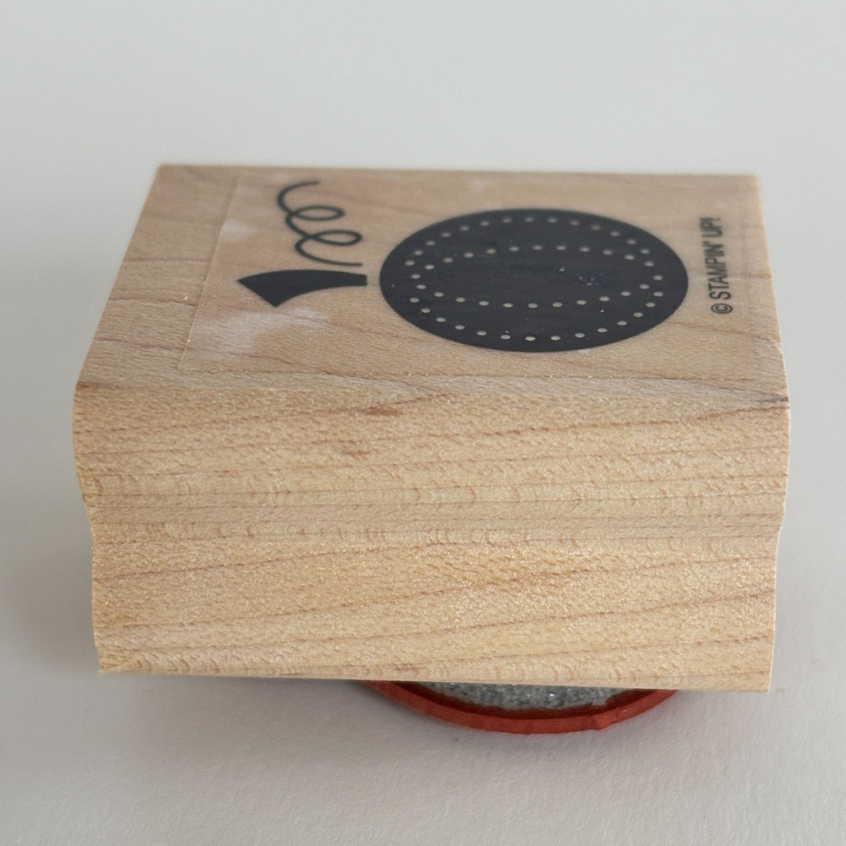 Stampin Up Pumpkin Rubber Stamp Fall Halloween Thanksgiving Autumn Harvest Card Making Wood Mounted