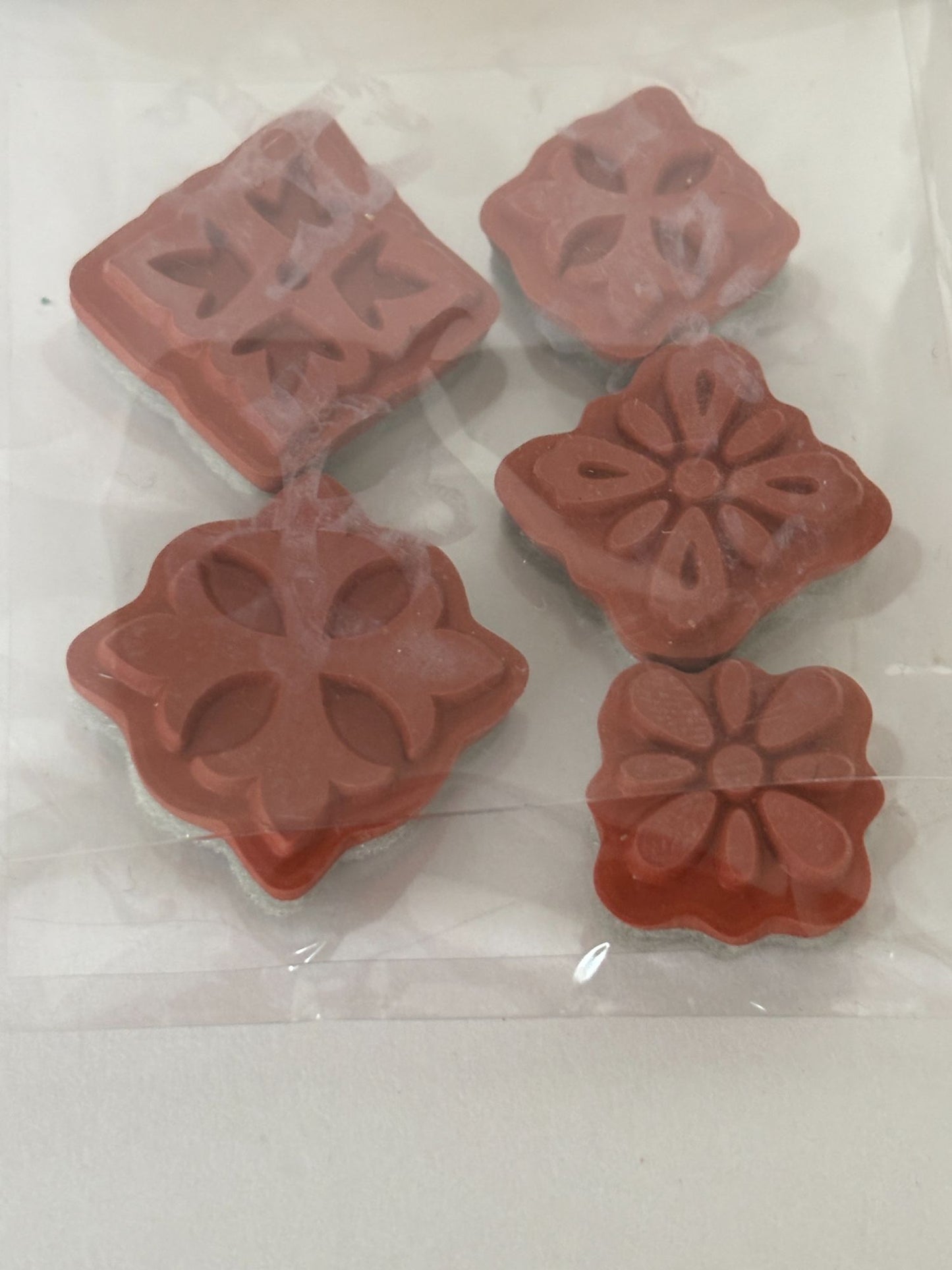 Studio G I Cling Everyday Mounted Rubber Stamps Floral Decorative Medallions 5