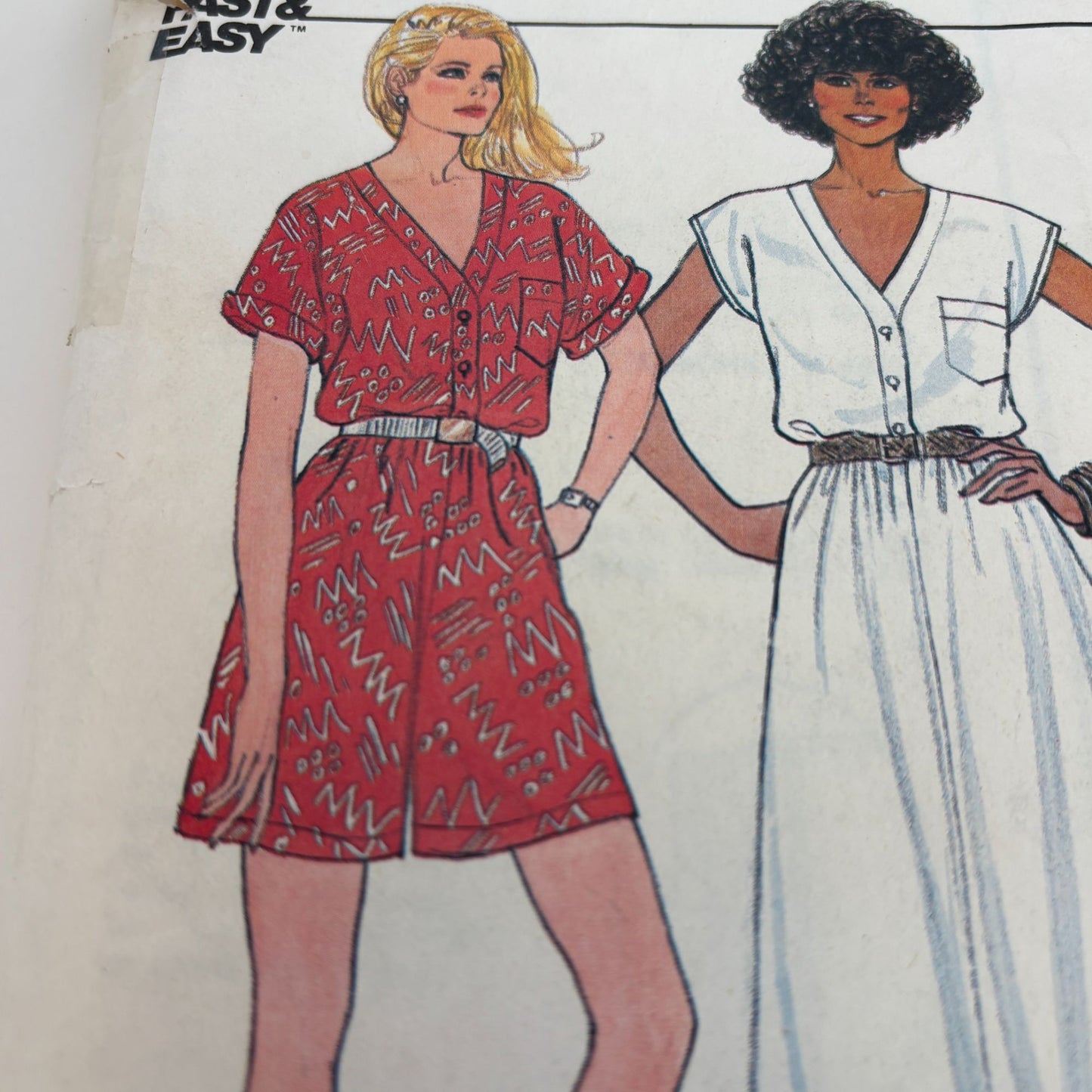 Butterick Sewing Pattern 3277 Misses Jumpsuit and Dress CUT to size 12