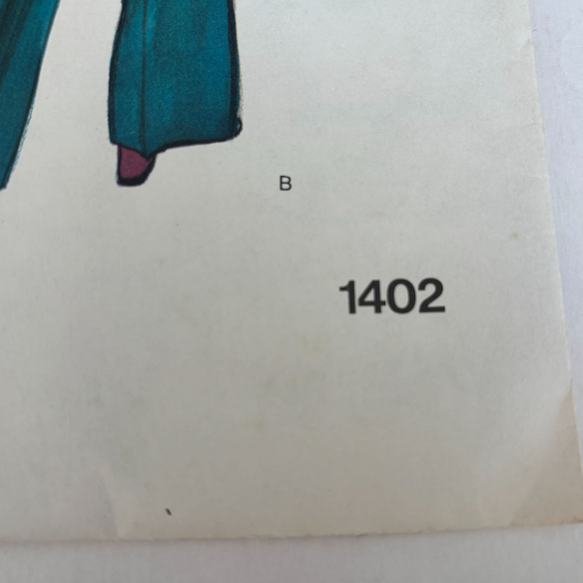 Vogue Sewing Pattern 1402 American Designer Jerry Silverman 1970s Dress Top Pants 12 Uncut