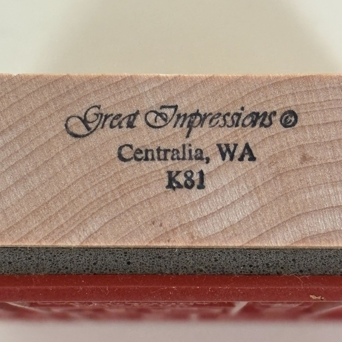 Great Impressions Rubber Stamp Dad Collage Fathers Day Card Making Sayings Sentiments Craft