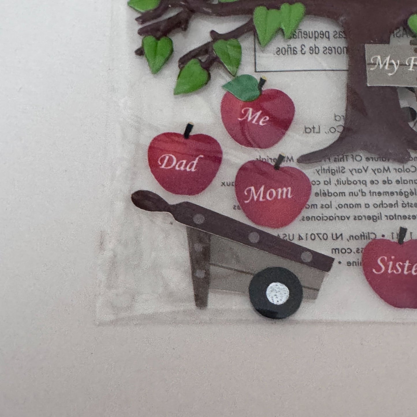 Jolees Dimensional Stickers Family Tree Scrapbook Embellishments Genealogy RARE