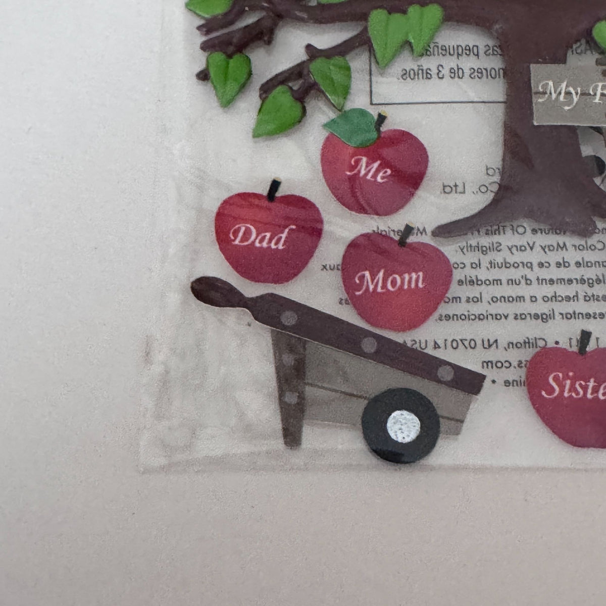 Jolees Dimensional Stickers Family Tree Scrapbook Embellishments Genealogy RARE