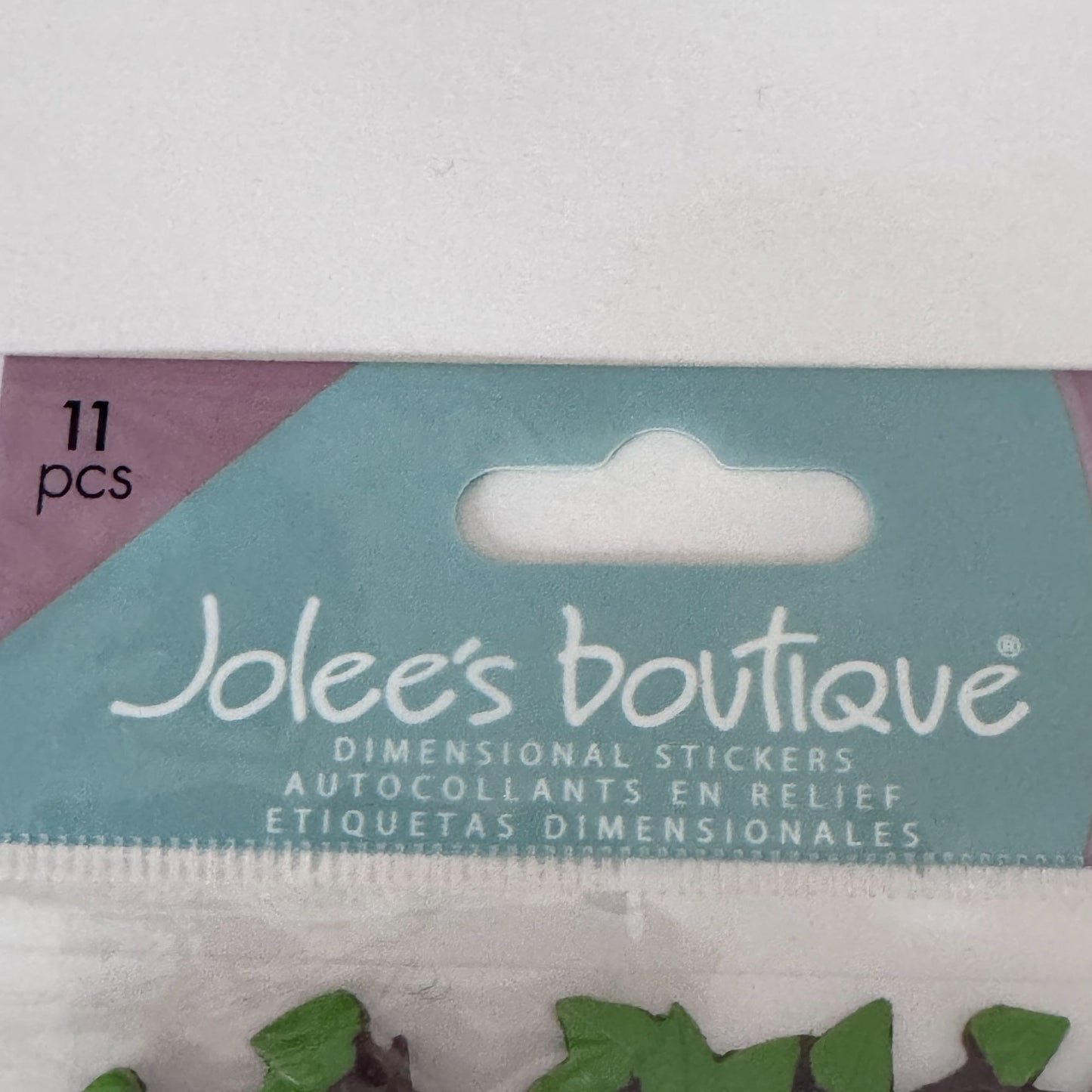 Jolees Dimensional Stickers Family Tree Scrapbook Embellishments Genealogy RARE