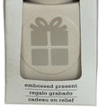 Martha Stewart Double Craft Punch Embossed Present Gift Holiday Christmas Card Making