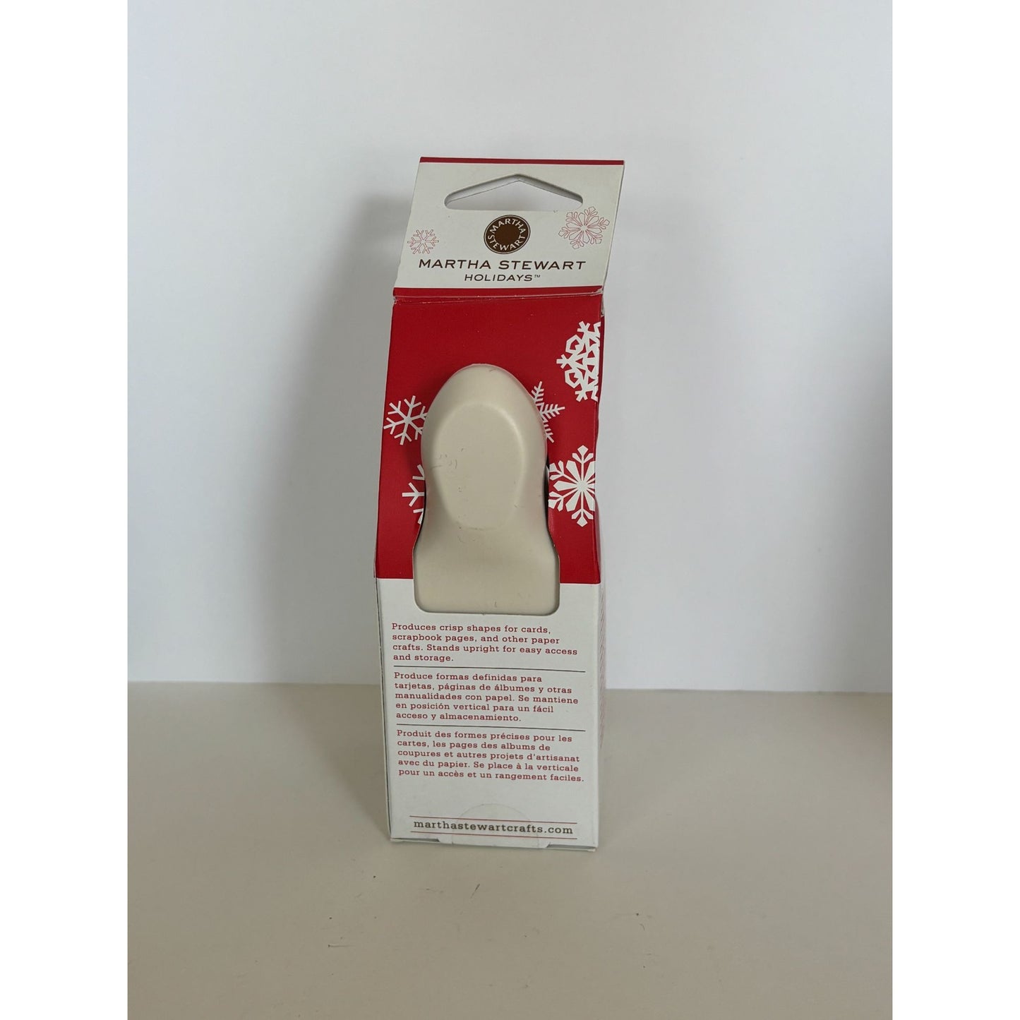 Martha Stewart Double Craft Punch Embossed Present Gift Holiday Christmas Card Making