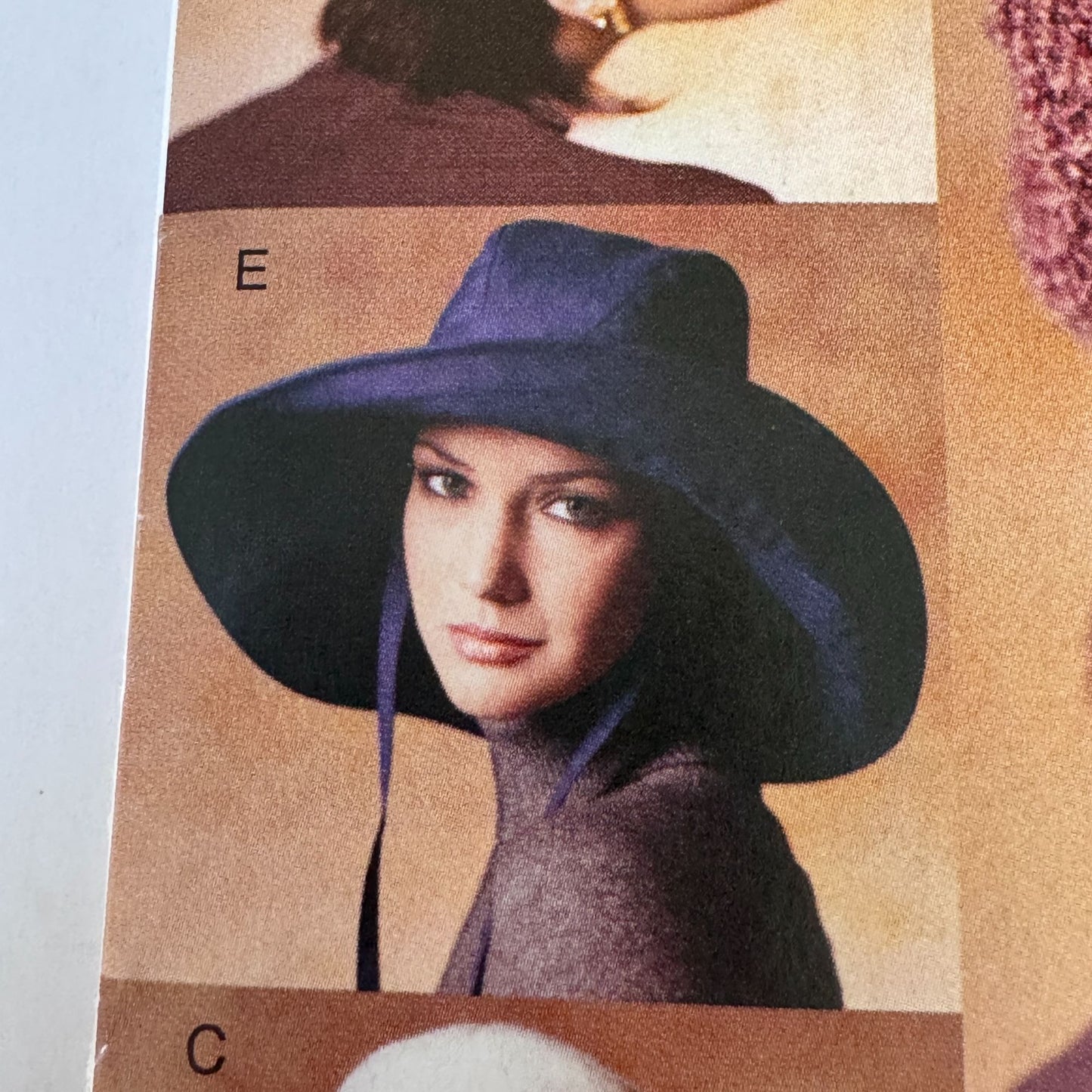 Vogue Sewing Pattern V642 Hats Beret Cloche Wide Brim Bucket Hat Millinery Uncut
