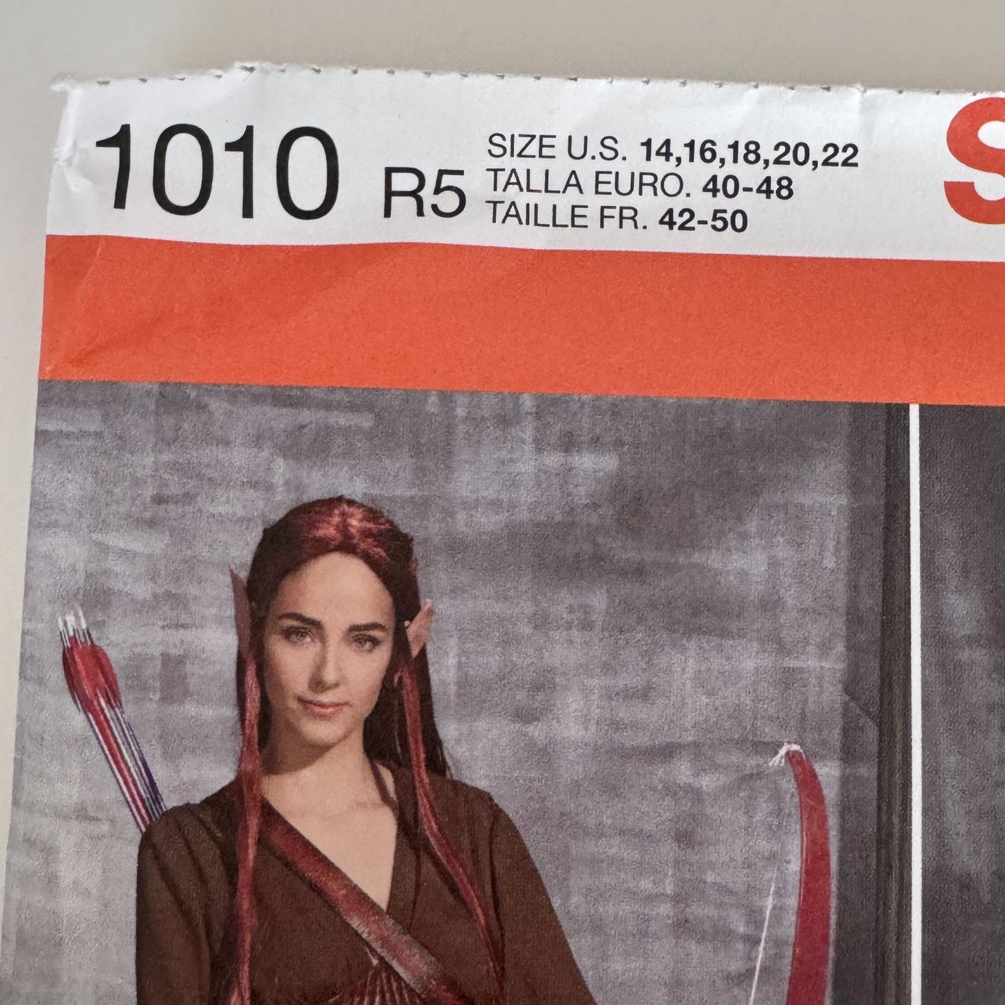 Simplicity Sewing Pattern 1010 Fantasy Costumes Elf Woodland Halloween 14-22 UC