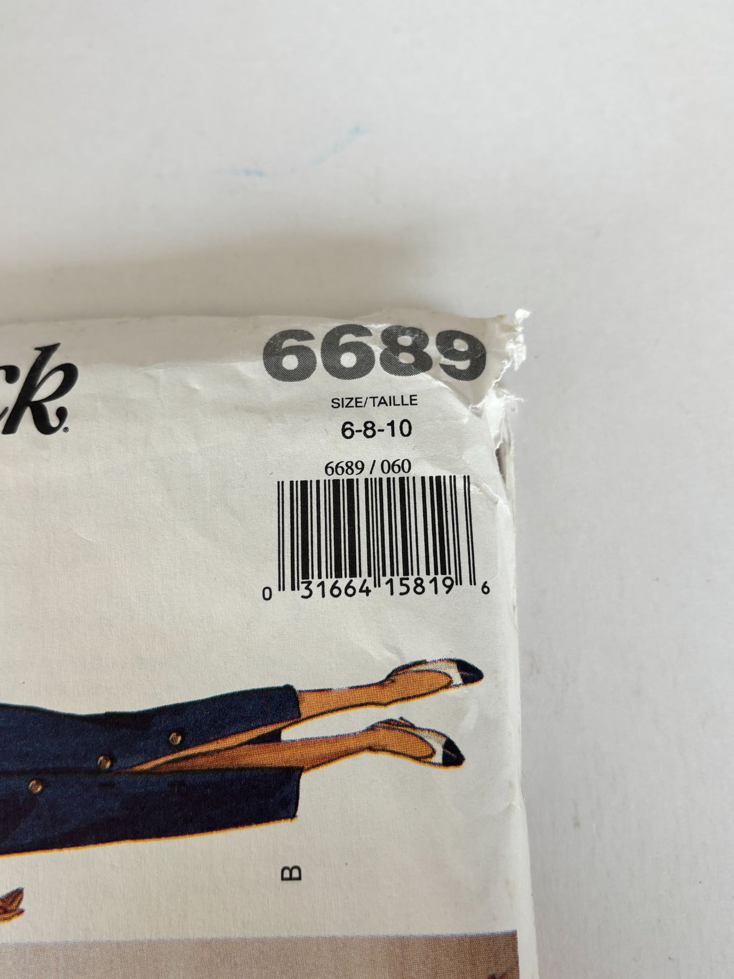 Butterick Sewing Pattern 6689 Midi Dress and Vest 90s Minimalist Vintage 6-10 Uncut