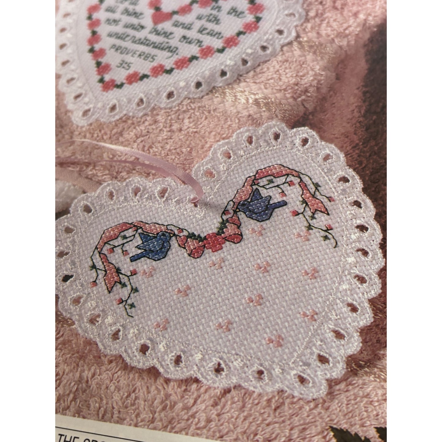 Leisure Arts Magazine February 1996 Recycle Bag Rugs Craft Cross Stitch Mother