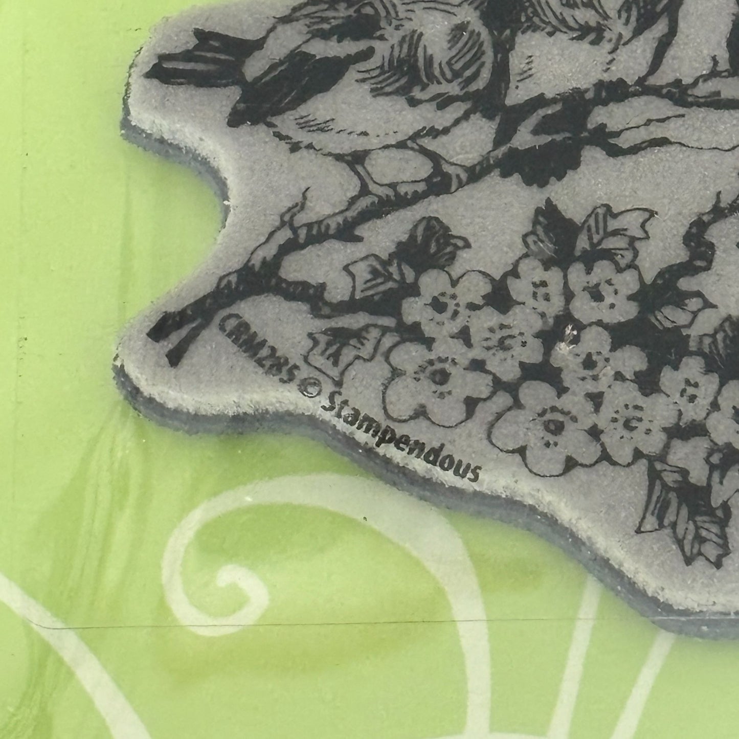 Stampendous Cling Stamp Bluebird Branch Nature Birds Mothers Day Cardmaking Spring Repositionable Paper Crafting