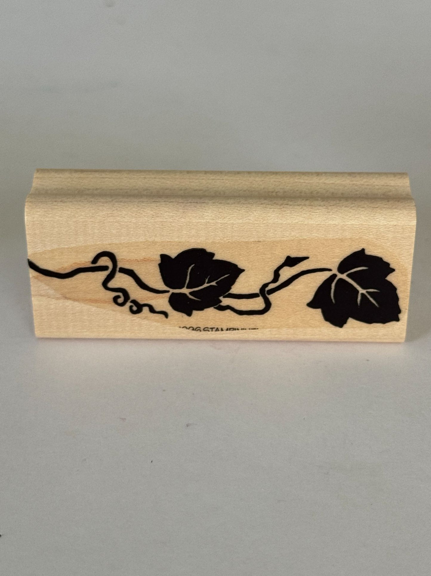 Stampin Up Rubber Stamps Set Definitely Decorative Grapes Wine Making Vineyard