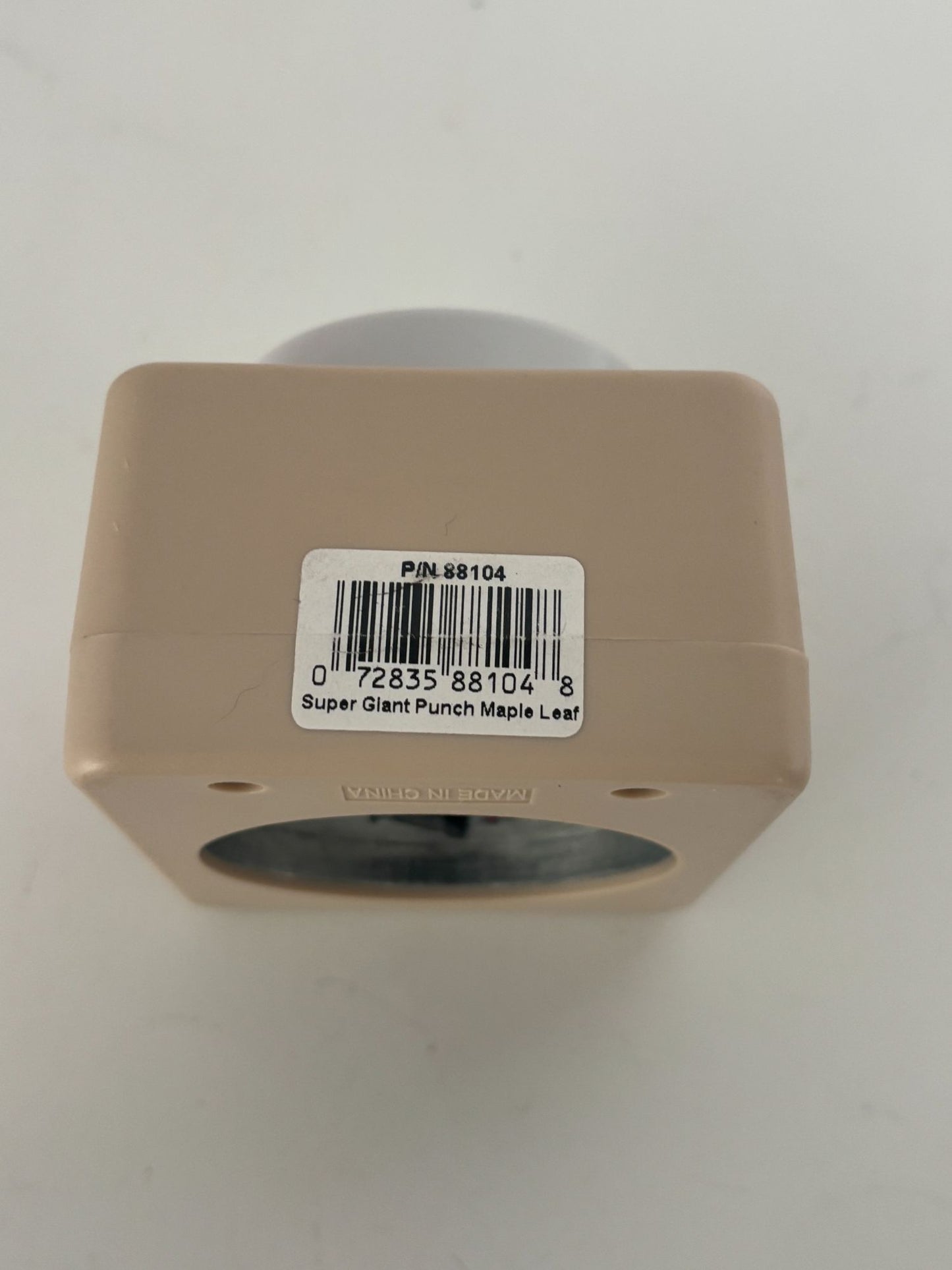 McGill Super Giant Paper Punch Maple Leaf Shape Craft Tool Fall Autumn Craft Art