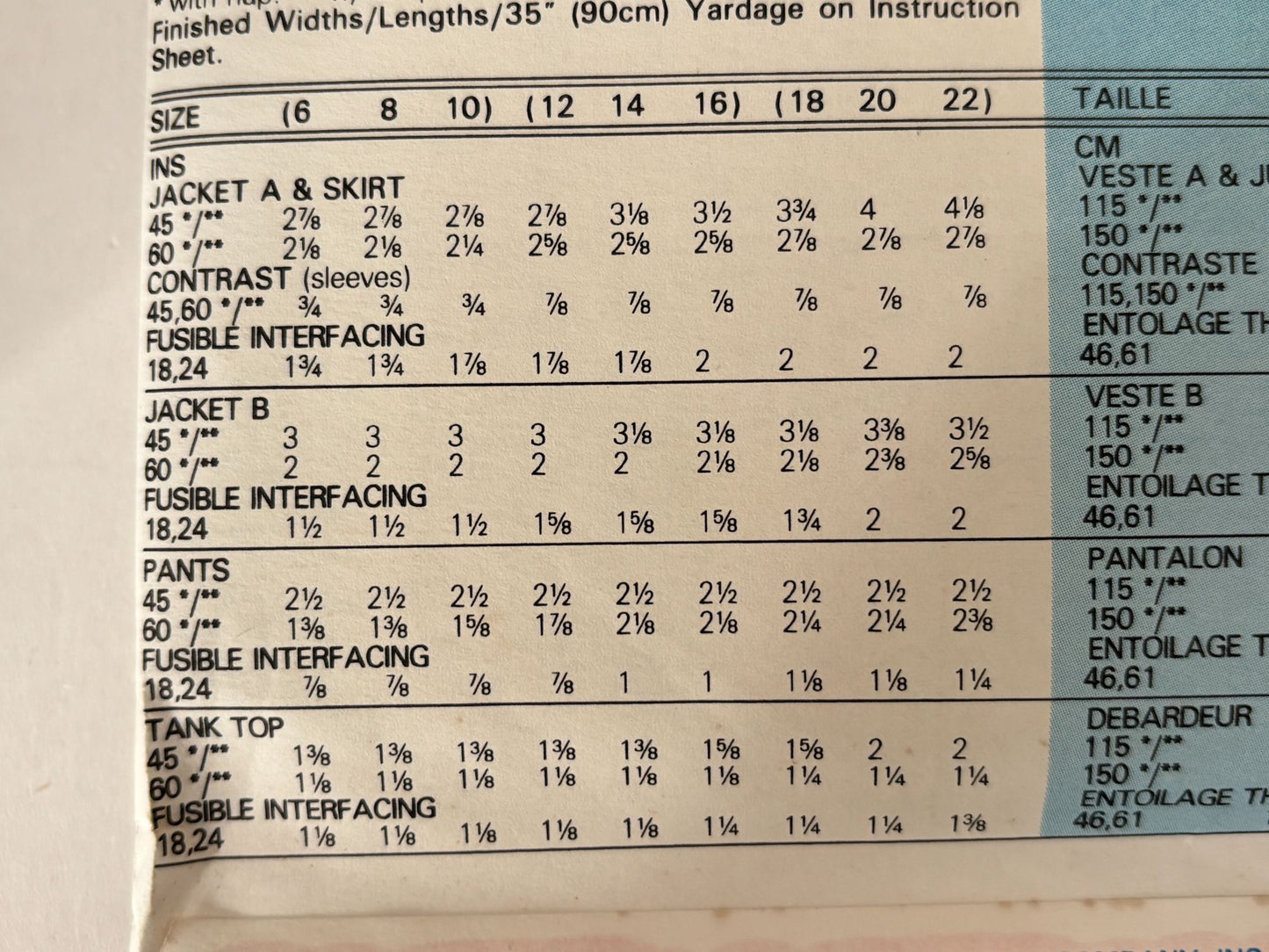 Butterick Sewing Pattern 6648 Jacket Skirt Suit Pants 90s Work Easy Uncut 6 8 10