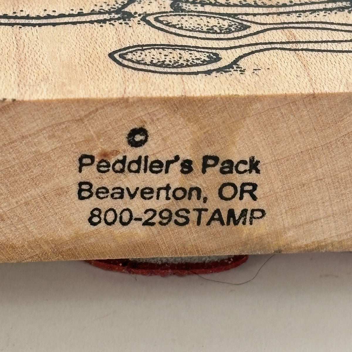 Peddlers Pack Rubber Stamp You are My Cup Of Tea Teapot Friendship Cardmaking Words