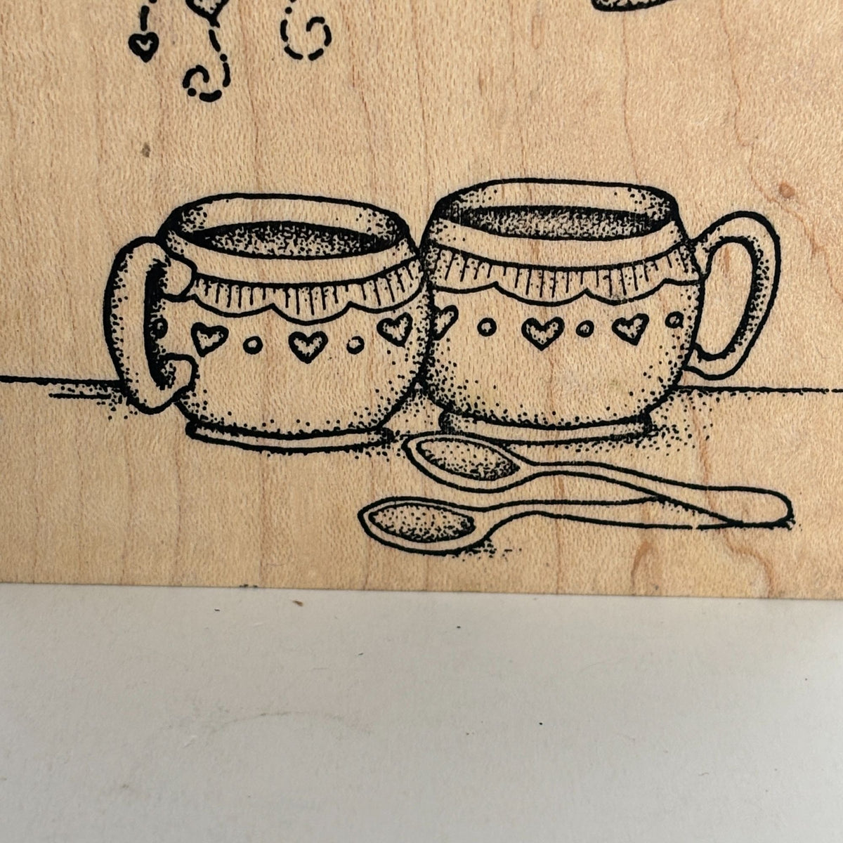 Peddlers Pack Rubber Stamp You are My Cup Of Tea Teapot Friendship Cardmaking Words