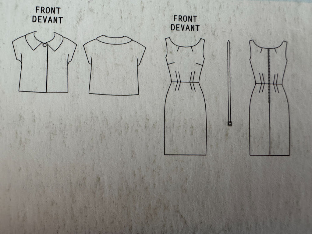 Butterick Sewing Pattern B5547 Tailored Dress and Jacket Modern Chic 14-22 Uncut