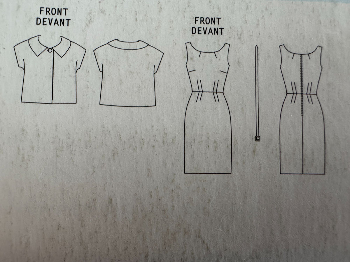 Butterick Sewing Pattern B5547 Tailored Dress and Jacket Modern Chic 14-22 Uncut