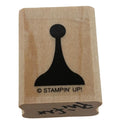 Stampin Up Rubber Game Token Piece Chess Pawn Game Night Invitation Card Making