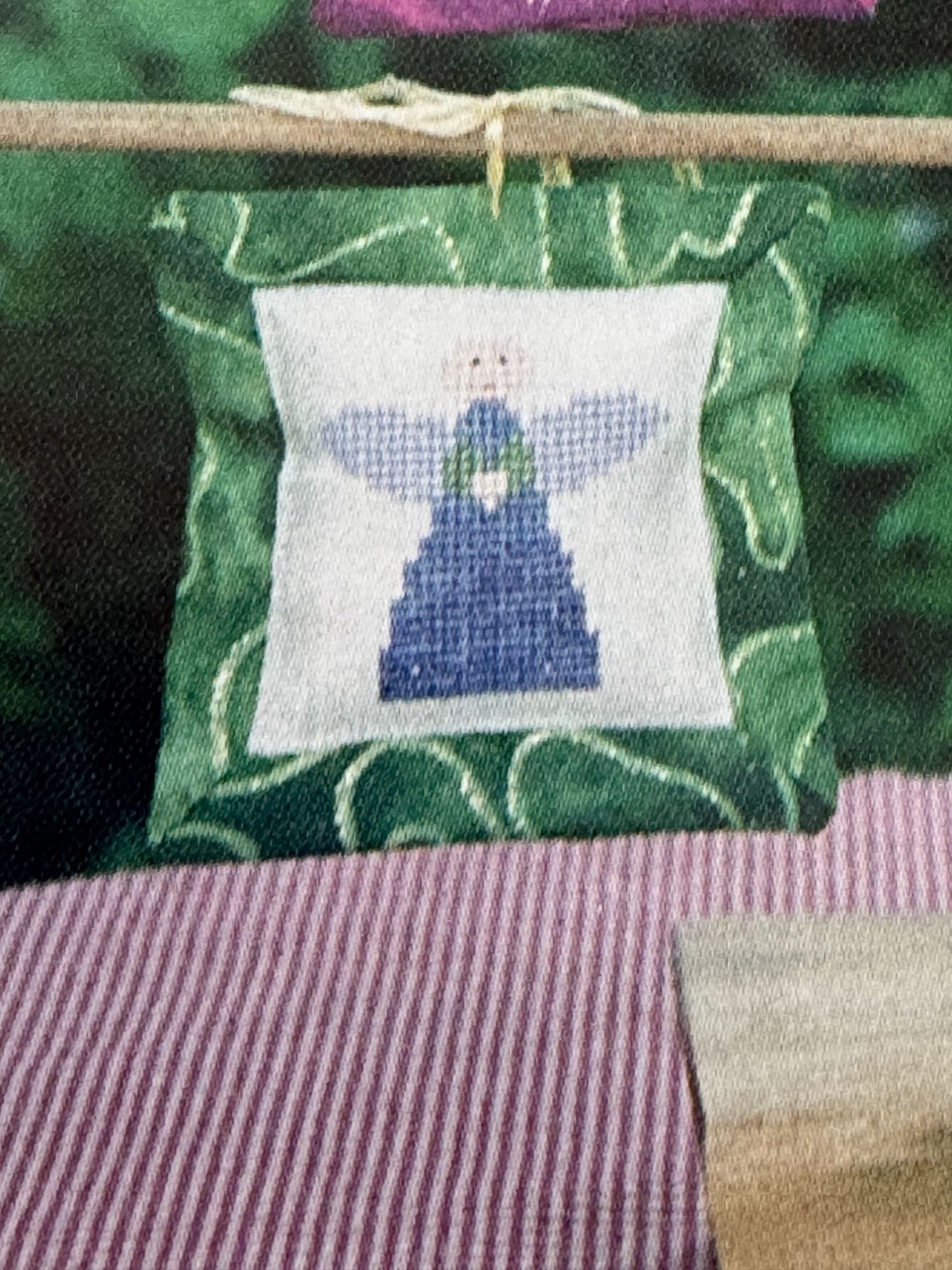ThreadBear Creations Cross Stitch Pattern A Tree For All Seasons Christmas Elf